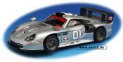 Porsche GT 1 evo silver # 01